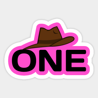 One Sticker